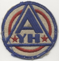 IDed! Vintage 1930s American Youth Hostels (AYH) Felt Shoulder Patch