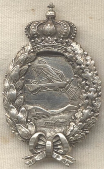 WWI Bavarian Pilot Badge by Poellath