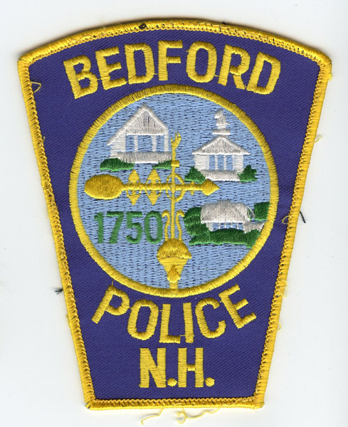 Circa 1970s Bedford, New Hampshire Police Dpartment Patch: Flying Tiger ...