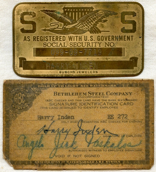 social security card no id