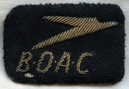 Late 1950s British Overseas Airways Corporation (BOAC) Flight Crew Breast Badge