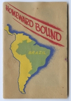 WWII USAAF Brazil Souvenir Guide "Homeward Bound" Used by US Army S/Sgt