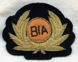 1970s British Island Airways (BIA) Pilot Hat Badge