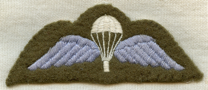 Nice WWII British Paratrooper Wing, Removed from Uniform: Flying Tiger ...