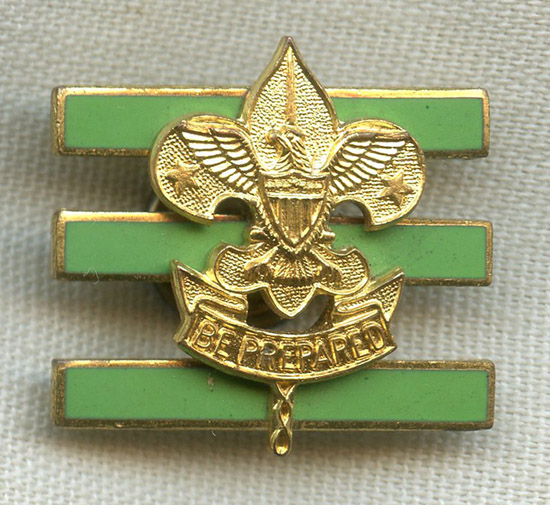 Boy Scout Uniform and Badges', 1944. 'Patrol leader's hat badge