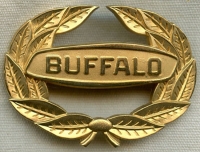 Numbered 1980's Buffalo Airways Pilot Hat Badge