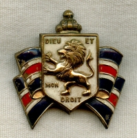 WWII "Bundles for Britain" (BFB) Donation Badge