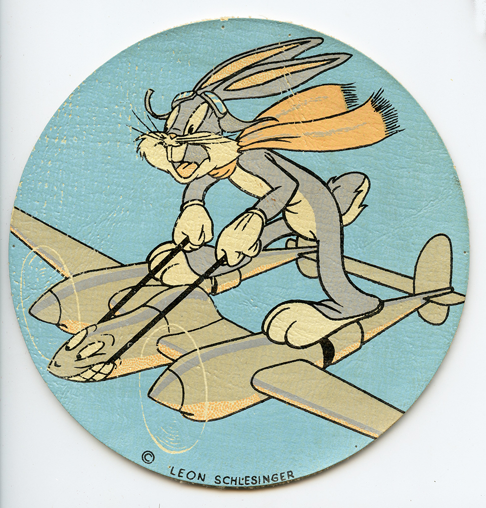 Awesome Ca 1944 USAAF 435th F. S, 479th F. G., 8th Air Force BUGS Bunny  Jacket Patch.US Made: Flying Tiger Antiques Online Store