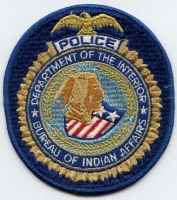 1980's US Department of the Interior Bureau of Indian Affairs Patch