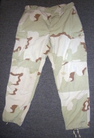 1997 Dated Iraq War 3-Color Camo Desert Combat Pants Sz. Large Regular