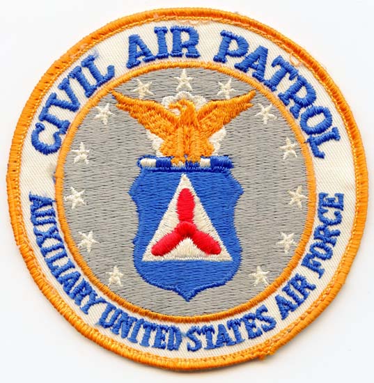 1980s Civil Air Patrol (CAP) Auxiliary USAF Shoulder Patch: Flying ...