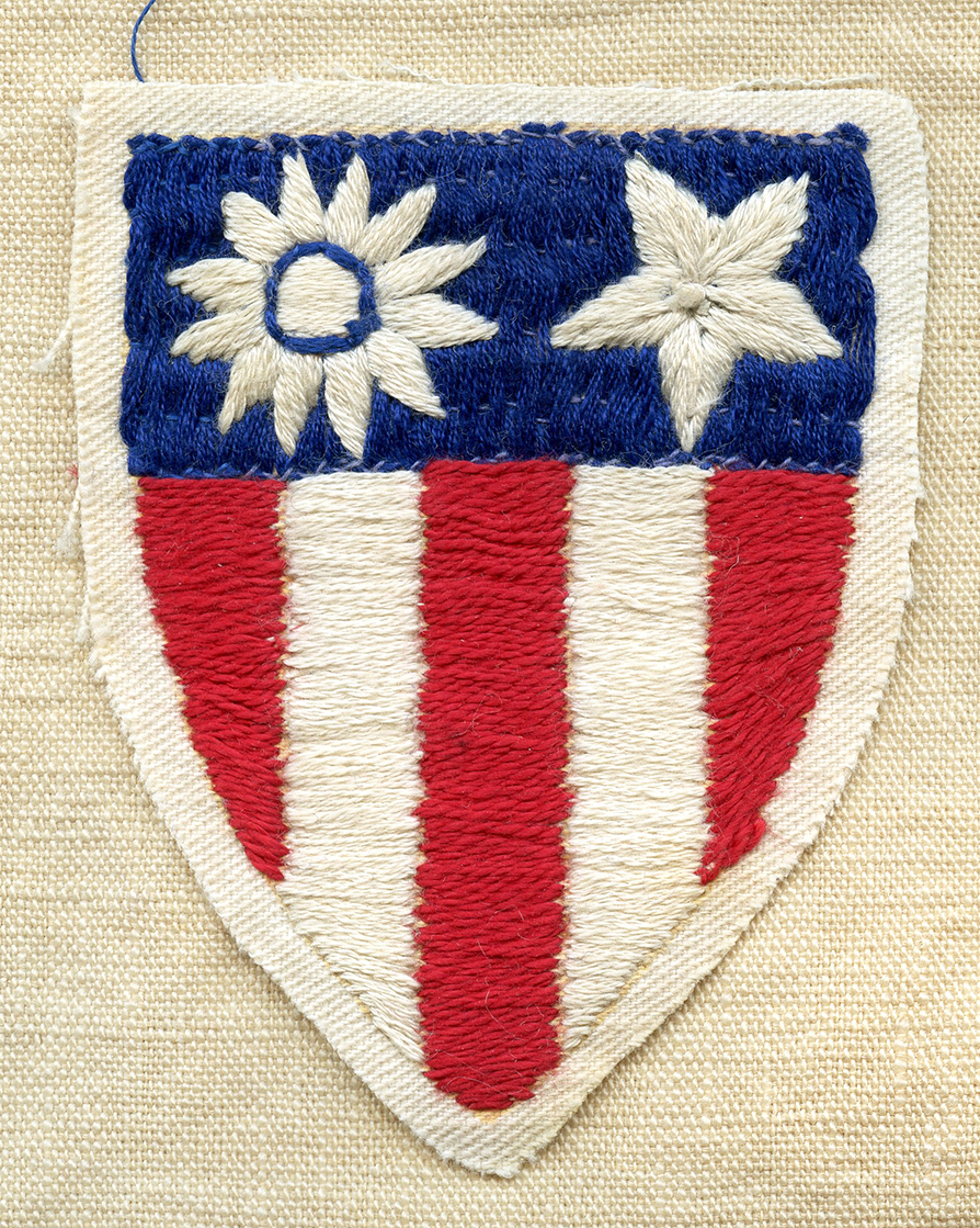 Unique Early WWII CBI Theater Made Shoulder Patch Variation with ...