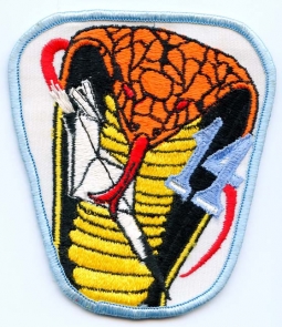 1960s USAF Cadet Squadron 14 "Cobras" Patch