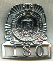 Circa 1920s-1930s Chelsea, Massachusetts Police Hat Badge<p> NO LONGER AVAILABLE