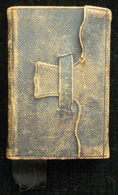 Civil War 1861 Pocket Bible Stenciled to James L Hardy NH 8th Infantry ...