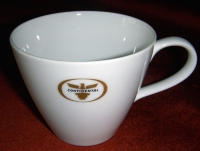 Beautiful Vintage Early 1960s Continental Airlines First Class Coffee Cup by Noritake