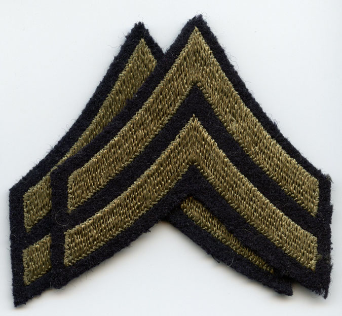 Flying Tiger Antiques Online Store: Pair of 1930s US Army Corporal Rank ...