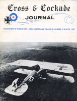 Winter 1967 "Cross & Cockade" Journal Vol. 8 No. 4 Society of WWI Aero Historians