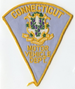 1960's Connecticut Motor Vehicle Department Patch