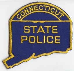 1970's Connecticut State Police Patch on Twill