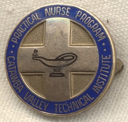 Catawba Valley Technical Institute (North Carolina) Practical Nurse Program Pin
