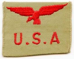 WWII Desert Air Force (DAF) United States Volunteer Shoulder Title