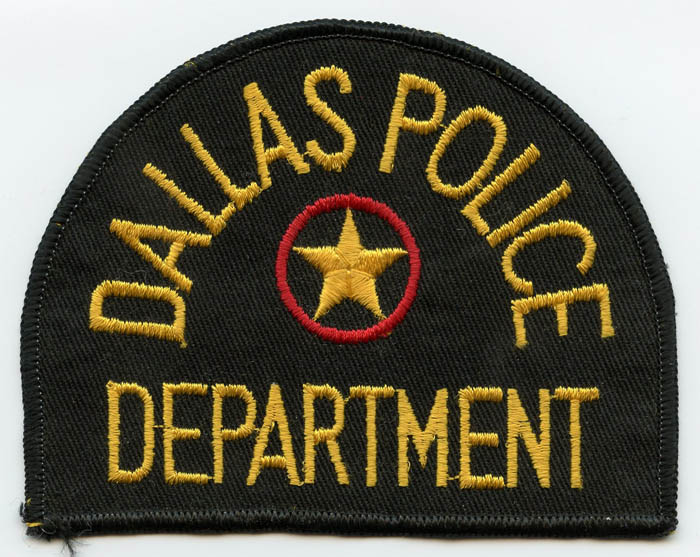 1980s Dallas (Texas) Police Department Patch: Flying Tiger Antiques ...