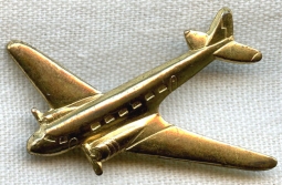 Late 1930s DC-3 Aircraft Lapel Pin