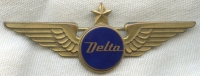 Late 1950s Delta Air Lines 1st Officer Wing, 3rd Issue in Nice Condition