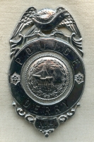 Nice Old 1930s-1940s Derry, New Hampshire Police Badge