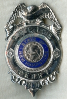 Circa 1960's Derry, New Hampshire Police Badge