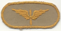 Early Air Corps Cadet or COPT Cadet Cap Insignia