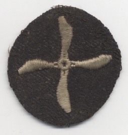 Early WWI Period US Air Service (USAS) Enlisted Man Shoulder Patch