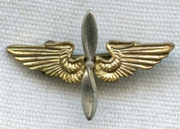 English-Made WWII USAAF Officer Collar Insignia