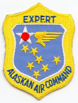 1960s Alaskan Air Command (AAC) Expert Proficiency Jacket Patch