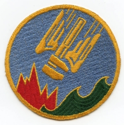 IDed! Circa 1950-1952 USN FASRon-101 (Fleet Air Service Squadron 101) Large Jacket Patch