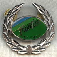 1st Year of Issue 1994 Frontier Airlines II Pilot Hat Badge Type II