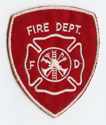 Stock Circa 1960's Fire Department Patch: Flying Tiger Antiques Online ...