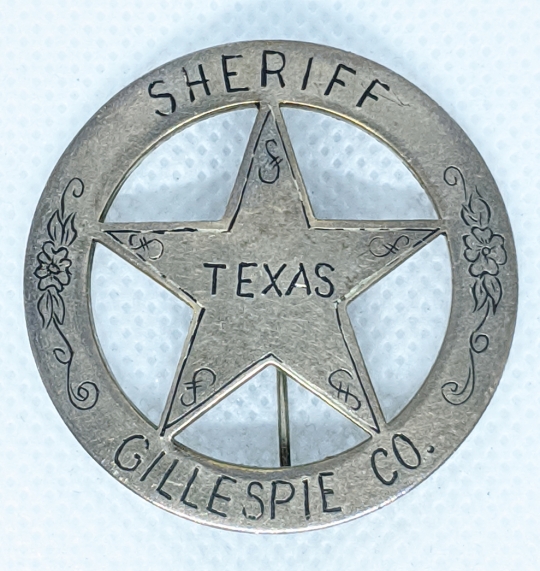 Badge - Texas Ranger A Co. - Circle star