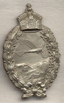 Imperial Prussian Pilot Badge by Meybauer