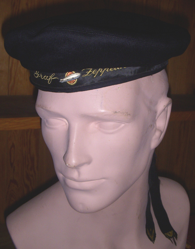 Extremely Rare 1920s Graf Zeppelin Flight Crew Hat (w/Tails) for ...