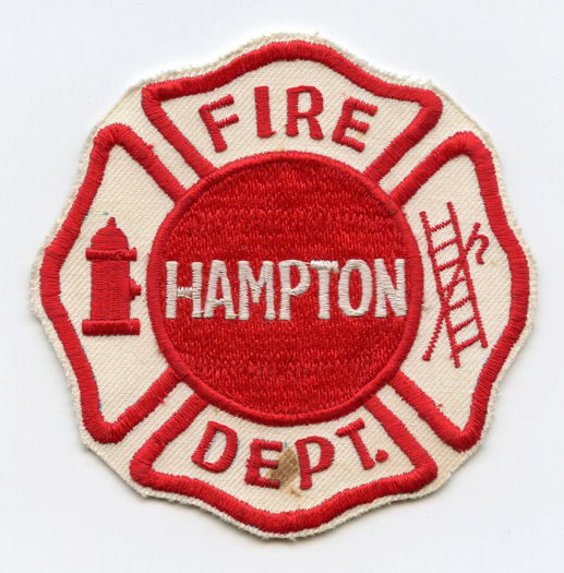 Circa 1980's Hampton, New Hampshire Fire Department Patch: Flying Tiger ...