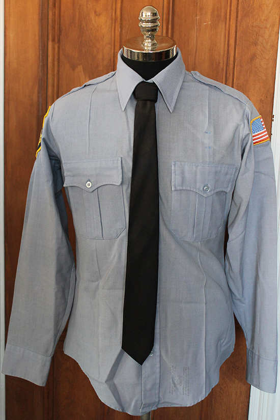 1980's-90's Haverhill, MA Police Officer Uniform Shirt & Two Black Ties ...