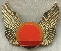 1980s Horizon Air Pilot Hat Badge 1st Issue