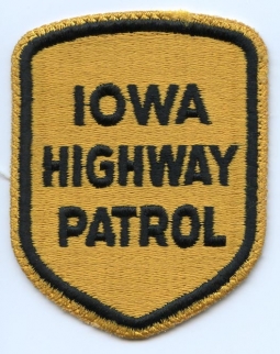 1960s Iowa Highway Patrol Patch