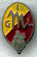 WWII Italian Fascist Youth Member Pin/Membro Pin GIL (Giovent Italiana del Littorio)