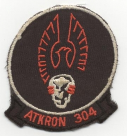 1960s USN Attack Squadron 304 (VA-304) Jacket Patch