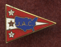 Scare 1930's-40's Junior American Citizens "Outstanding Citizenship" Award Badge.