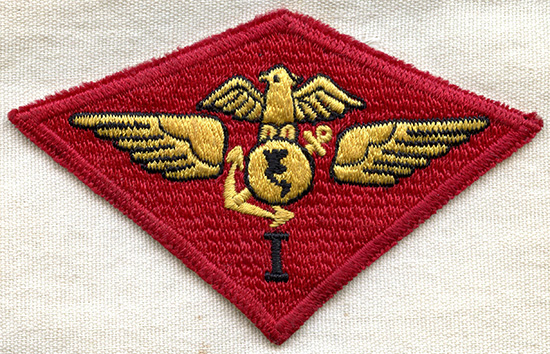 Japanese-Made 1st Marine Air Wing Pocket Patch: Flying Tiger Antiques ...