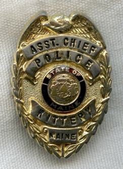 Maine Police & Law Enforcement Badges: Flying Tiger Antiques Online Store